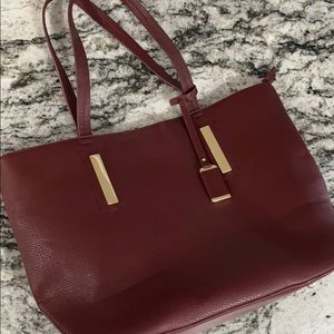 Maroon bag